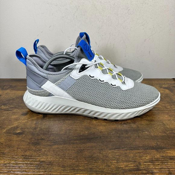 Ecco ATH-1FM Lace up Grey sneakers Men's Size 10 - 10.5 - Picture 1 of 8